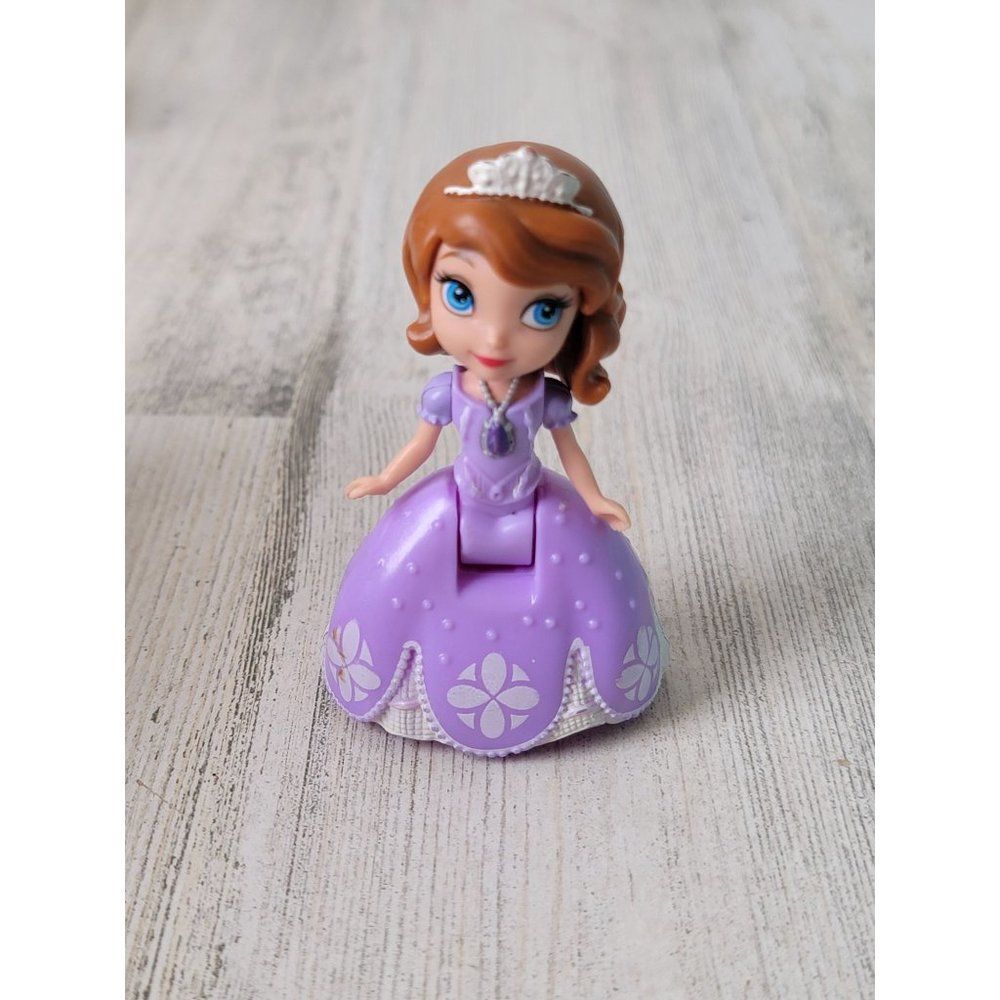 Princess Sofia jointed poseable purple dress toy figure Royal‎
